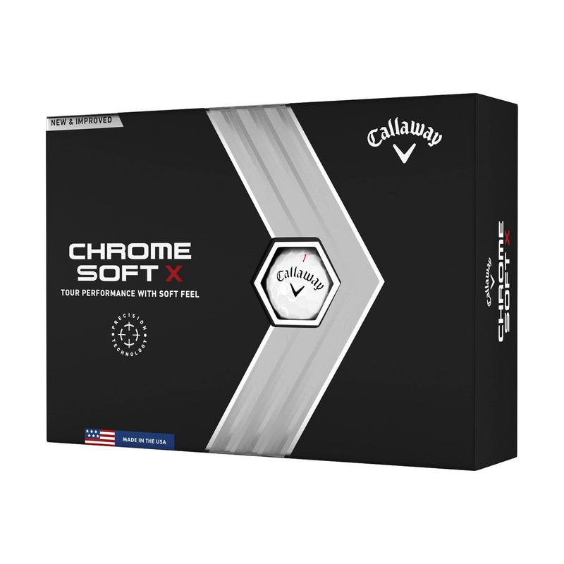 Callaway Chrome Soft X Golf Balls - White - main image