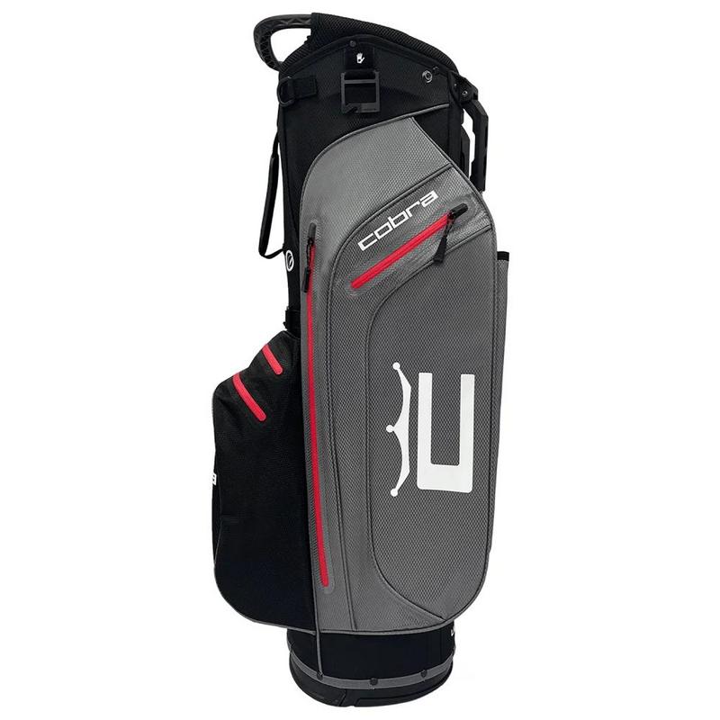Cobra Ace Waterproof Golf Stand Bag - Quite Shade/White/Black/Red