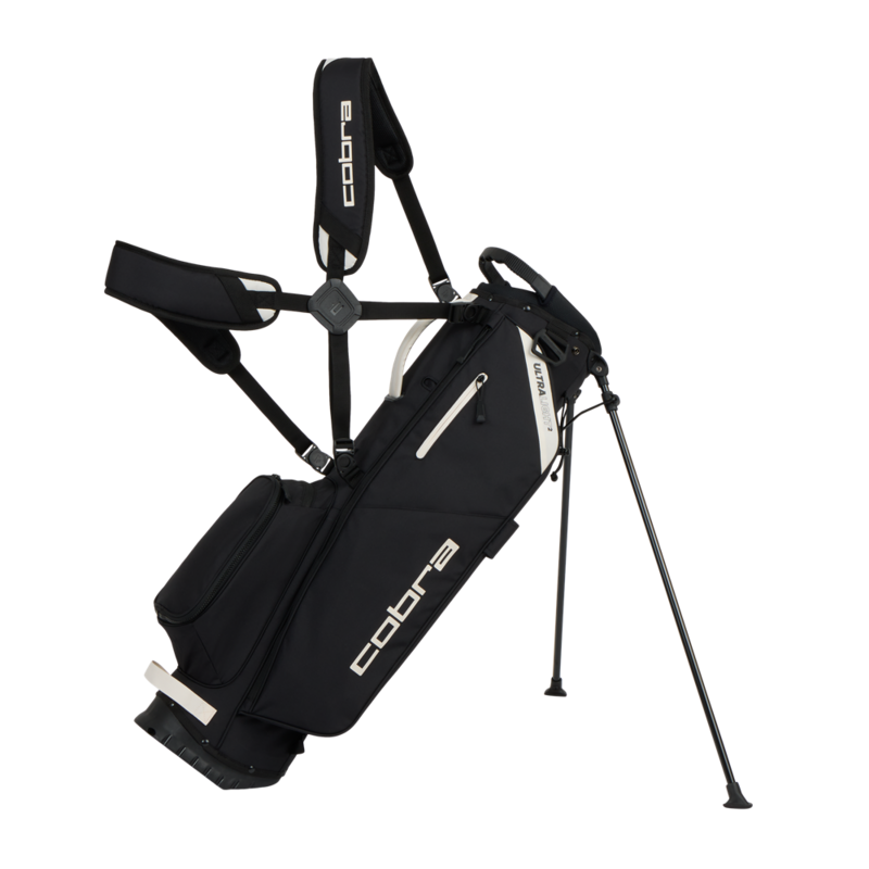 Cobra Ultralight 2 Golf Carry Stand Bag - Black/Sugared Almond