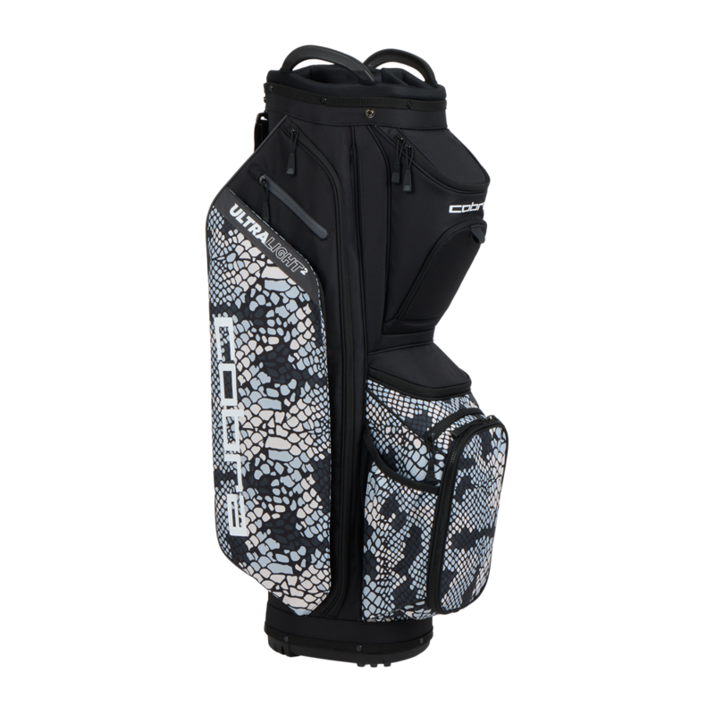 Cobra Ultralight 2 Golf Cart Bag - Black/Snake Camo - main image