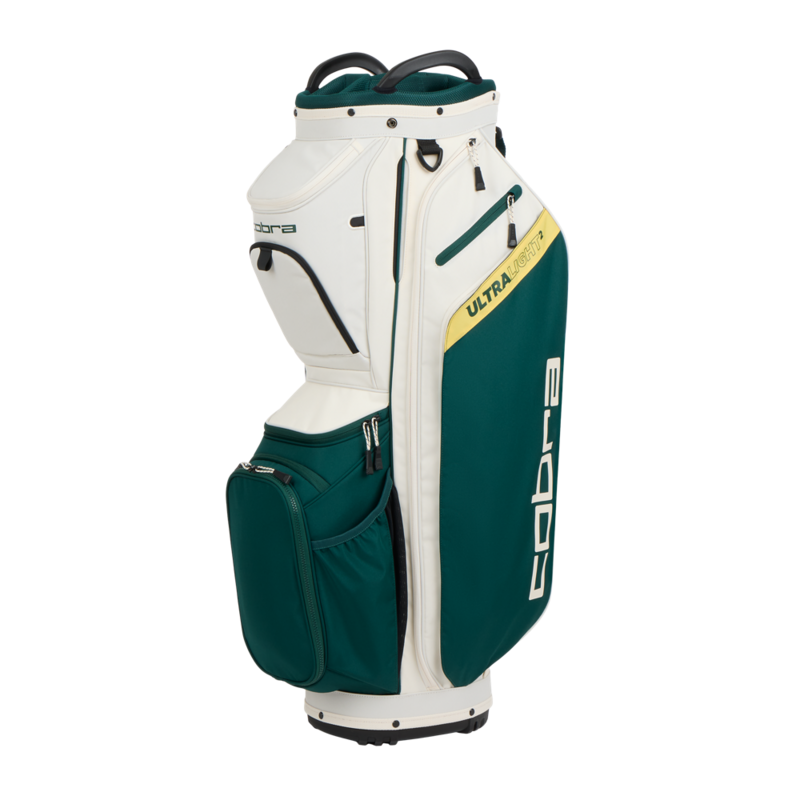 Cobra Ultralight 2 Golf Cart Bag - Sugared Almond/Dark Myrtle/Sunny Yellow