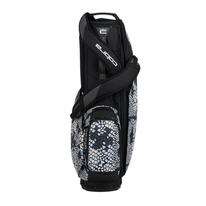 Cobra Ultralight 2 Golf Stand Bag - Black/Snake Camo - main image