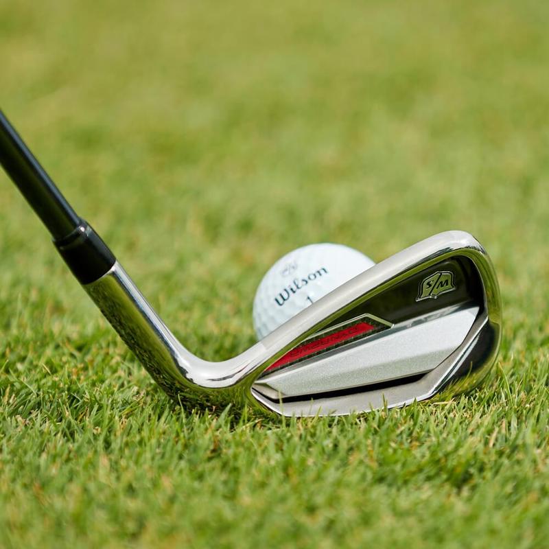 Wilson Dynapower Golf Irons - Graphite Lifestyle 2 Main | Click Golf - main image