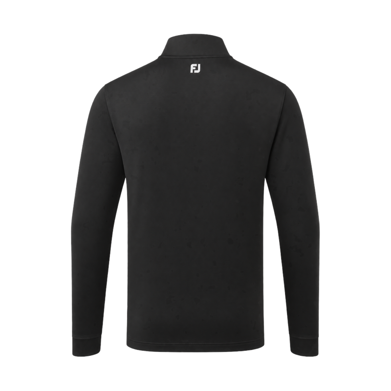 FootJoy ThermoSeries Texture Golf Midlayer - Black - main image