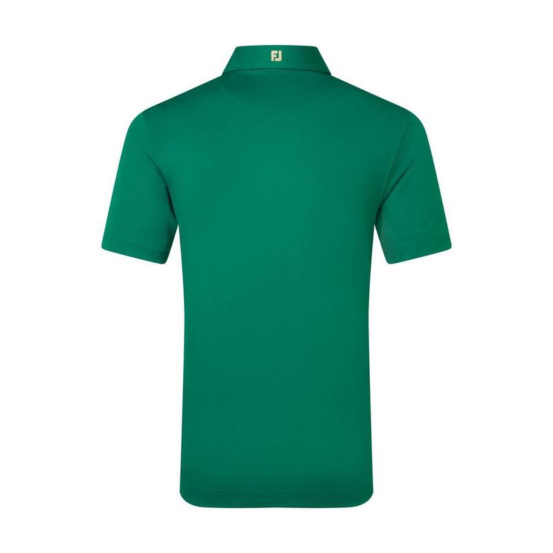 Footjoy Stretch Pique Solid Golf Polo Shirt - Field Green - main image