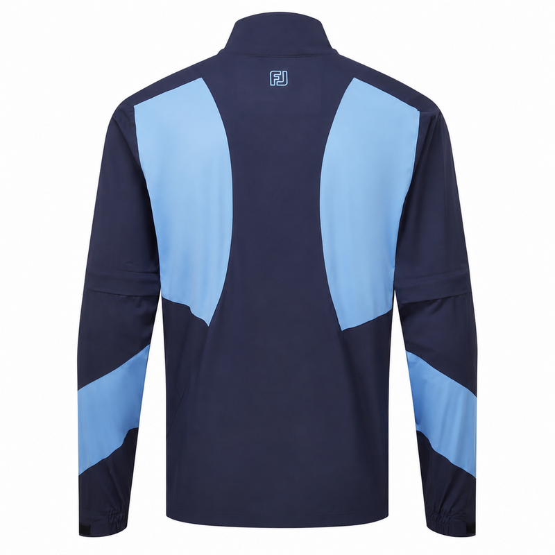 FootJoy HydroLite X Waterproof Golf Rain Shirt - Navy/Mid Blue - main image