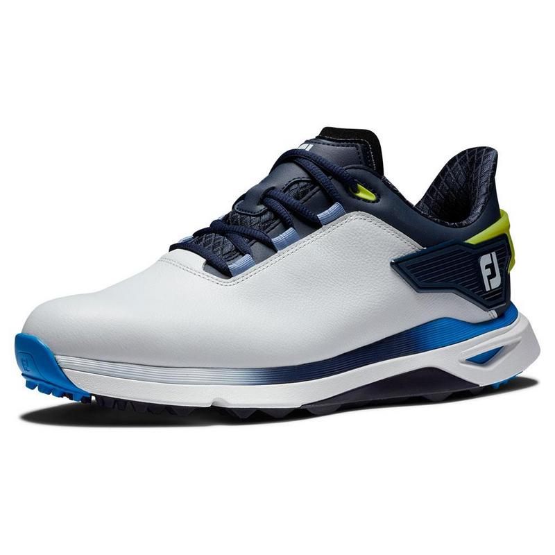 FootJoy Pro SLX Golf Shoes - White/Navy/Blue - main image