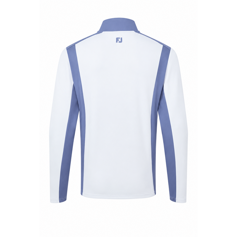 FootJoy ThermoSeries Blocked Golf Midlayer - Mist/Midnight - main image