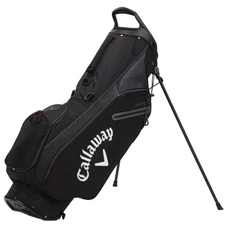 Callaway Hyperlite Zero Double Strap Golf Stand Bag - Black/Charcoal/White