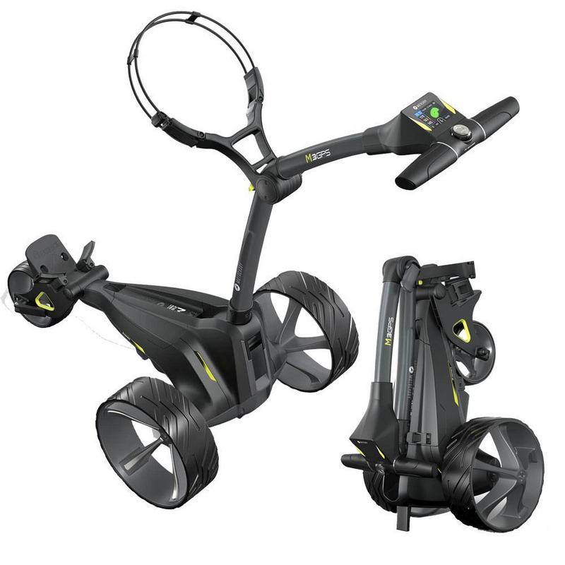 Motocaddy M3 GPS Graphite Electric Golf Trolley - Ultra Lithium - main image