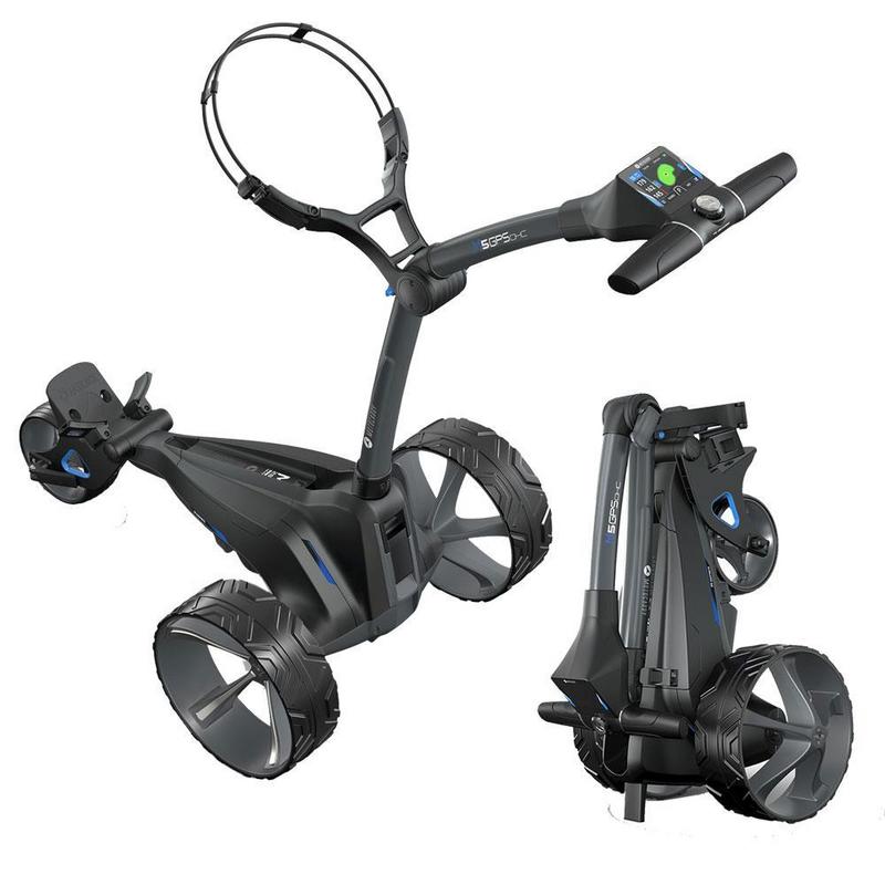 Motocaddy M5 GPS DHC Electric Golf Trolley - Standard Lithium - main image