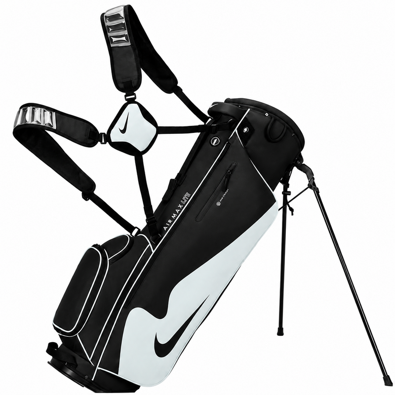 Nike Air Max Lite Golf Stand Bag - Black/Platinum - main image