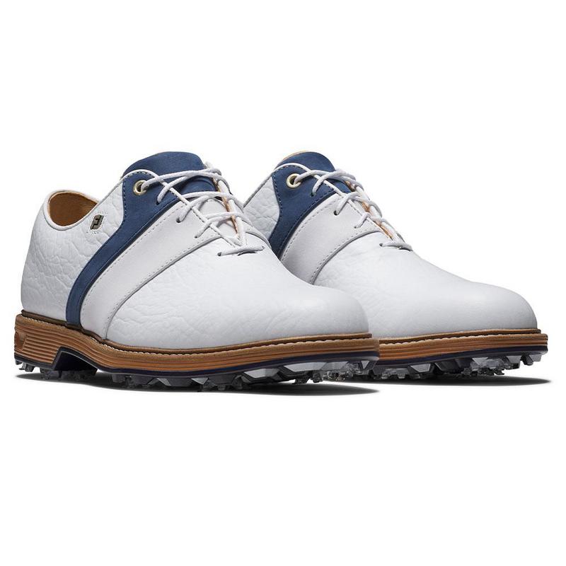 FootJoy Premier Series Packard LX Golf Shoes - White/Navy/White - main image
