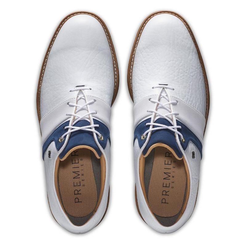 FootJoy Premier Series Packard LX Golf Shoes - White/Navy/White - main image