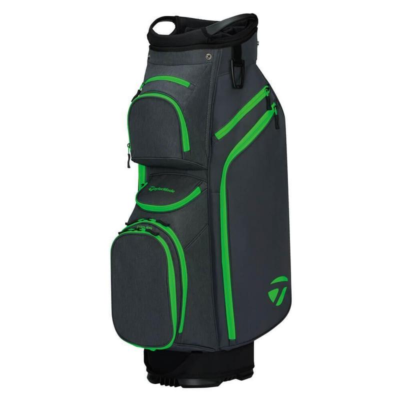 TaylorMade TM Cart Lite Golf Bag Grey / Neon Green