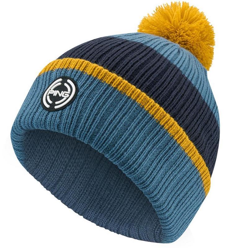 Ping Bassett SensorWarm Knit Bobble Hat - Blue Multi - main image