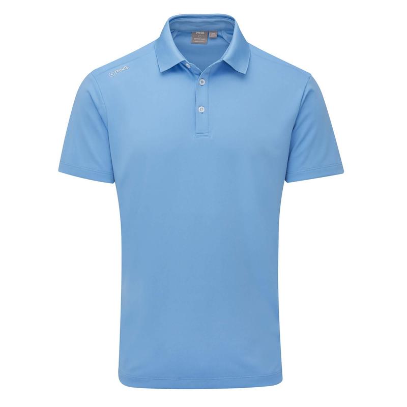 Ping Lindum Golf Polo Shirt - Infinity Blue
