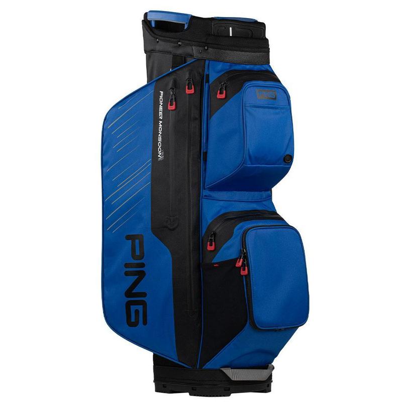 Ping Pioneer Monsoon 231 Waterproof Golf Cart Bag - Blue/Black