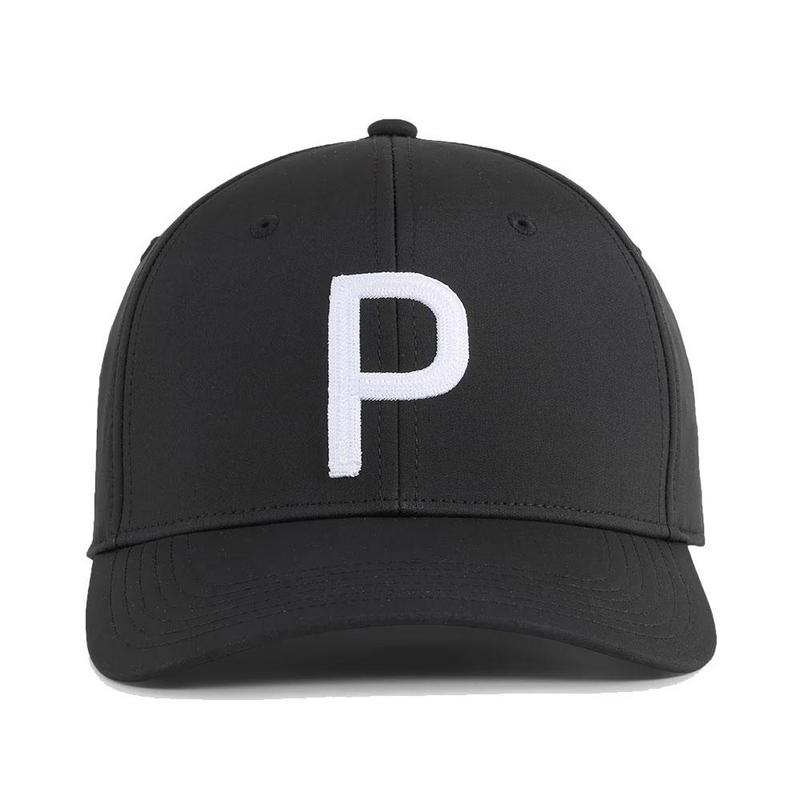 Puma Heritage P Tech Golf Cap - Puma Black - main image