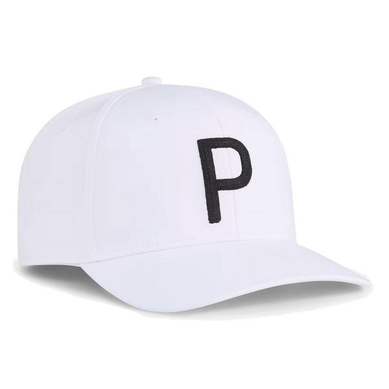 Puma Heritage P Tech Golf Cap - White Glow - main image