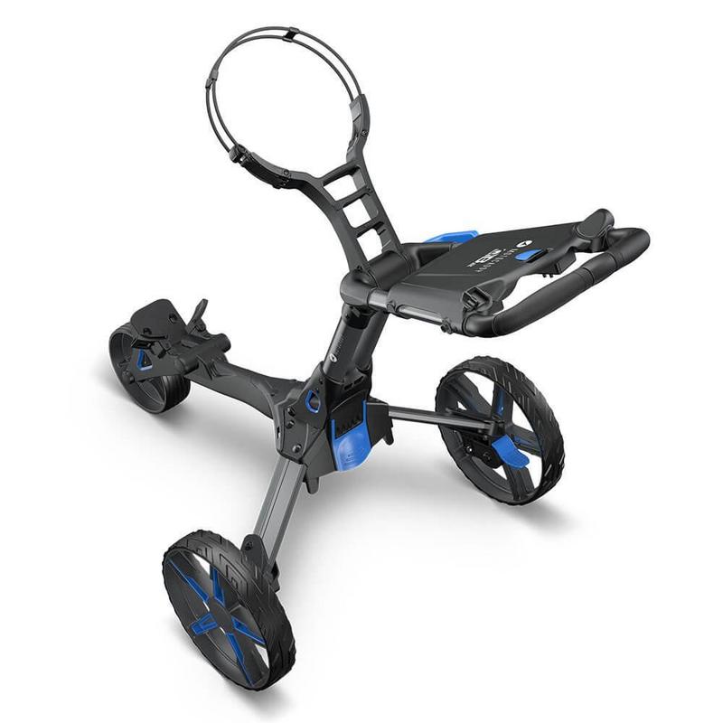 Motocaddy QB2 Golf Push Trolley - Blue - main image