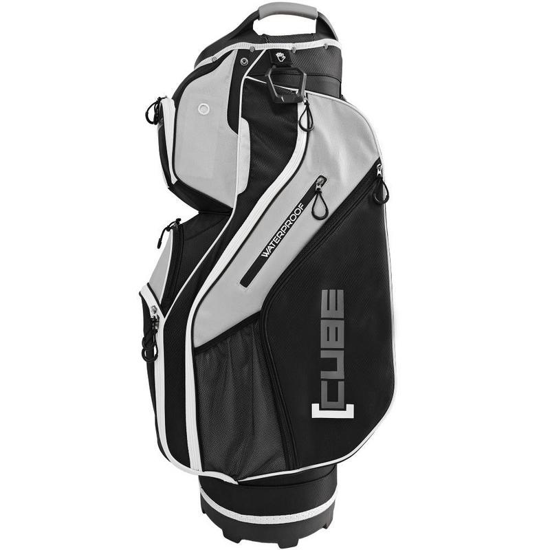 SkyMax CUBE Golf Cart Bag Black/Grey - main image