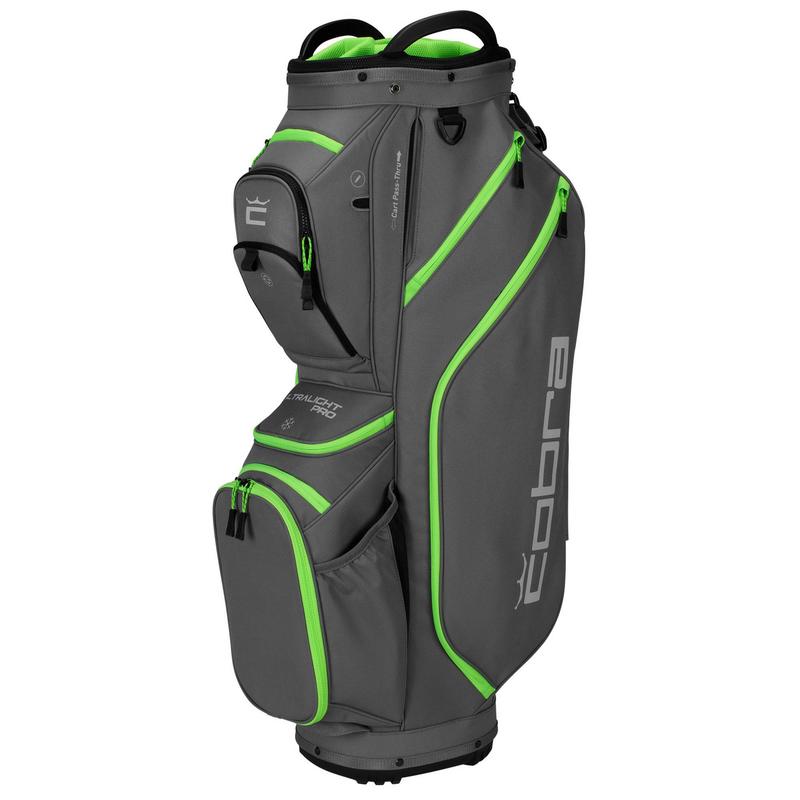 Cobra Ultralight Pro Golf Cart Bag - Quiet Shade/Green Gecko