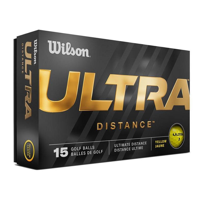 Wilson Ultra Golf Balls 15-Ball Pack - Yellow - main image