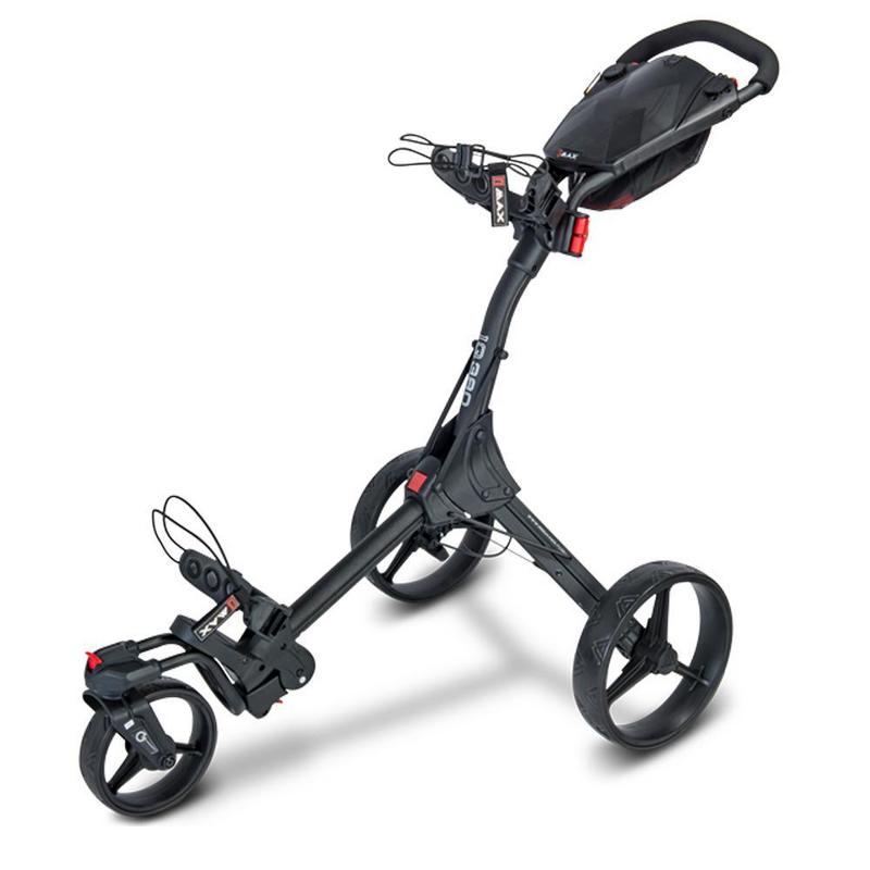 Big Max IQ 360 Golf Push Trolley - Black