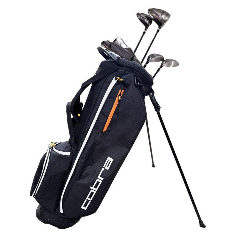 Cobra Fly XL 2 Golf Package Set +1 Inch Longer Stand Bag (11 Piece) Regular