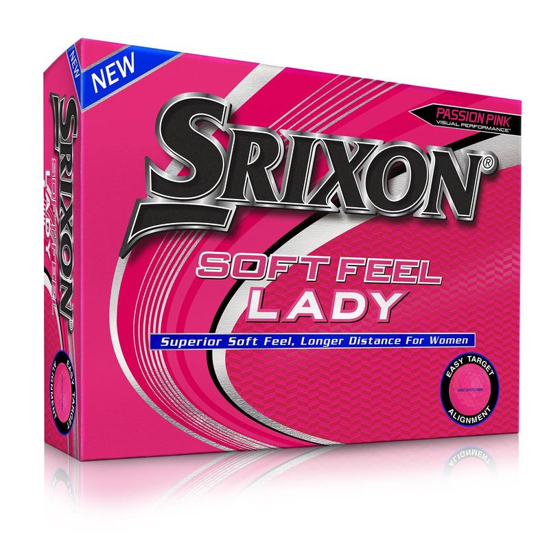 Srixon Ladies Soft Feel Golf Balls - Pink - main image
