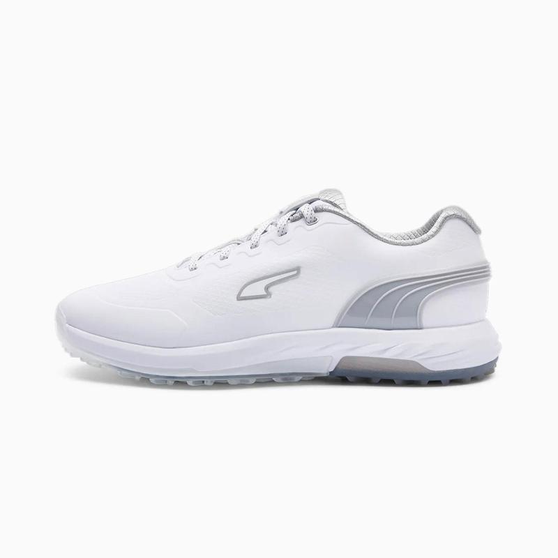 Puma Alphacat Nitro Golf Shoes - White/Grey/Silver - main image