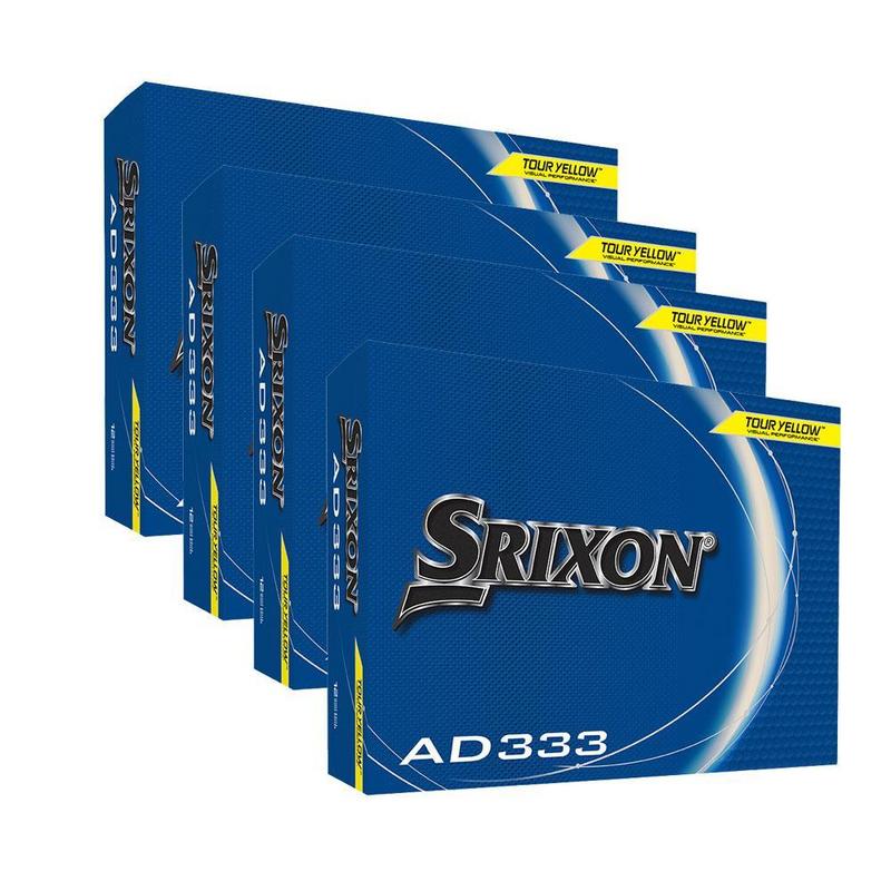 Srixon AD333 Golf Balls - Yellow (4 FOR 3) - main image