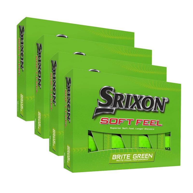Srixon Soft Feel Bite Golf Balls - Green (4 FOR 3) - main image
