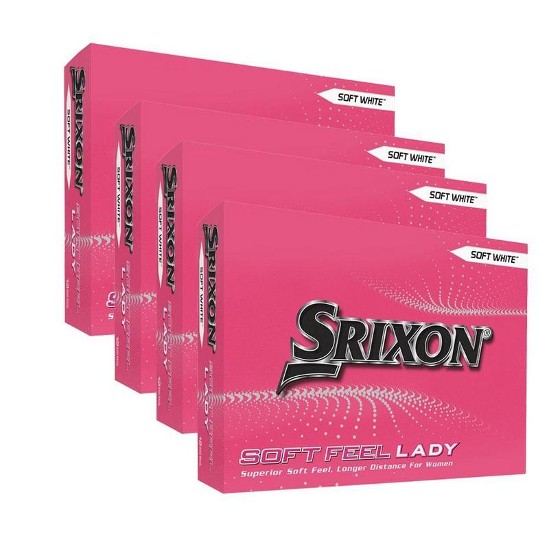 Srixon Soft Feel Ladies Golf Balls - White (4 FOR 3) - main image