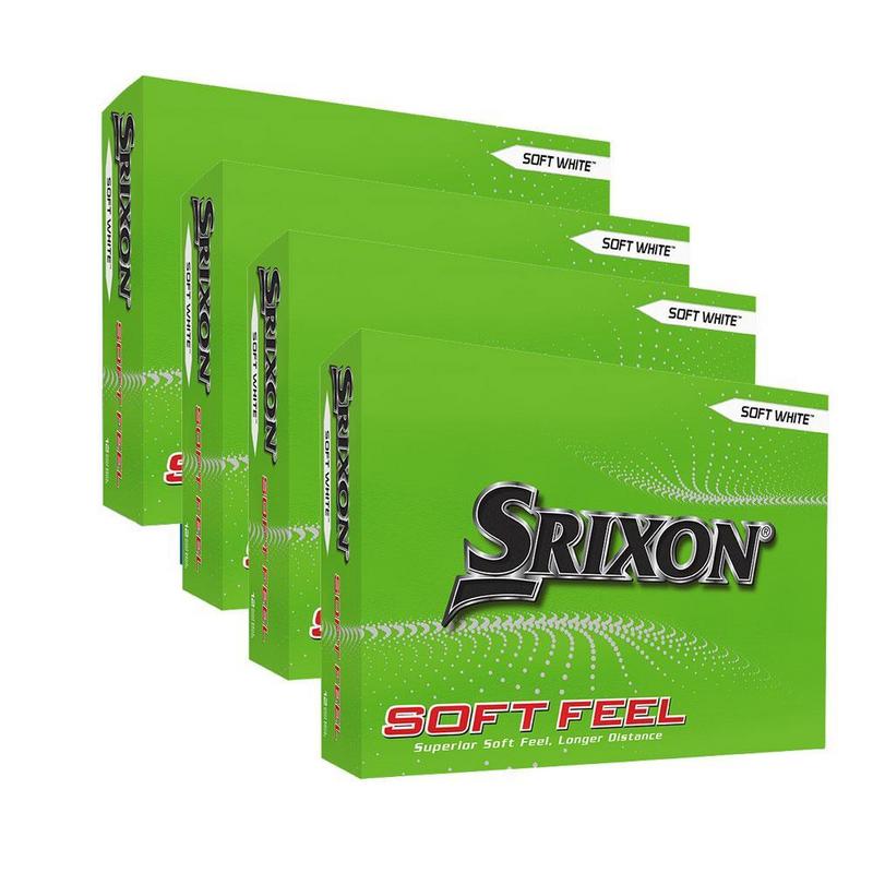 Srixon Soft Feel Golf Balls - White (4 FOR 3) - main image