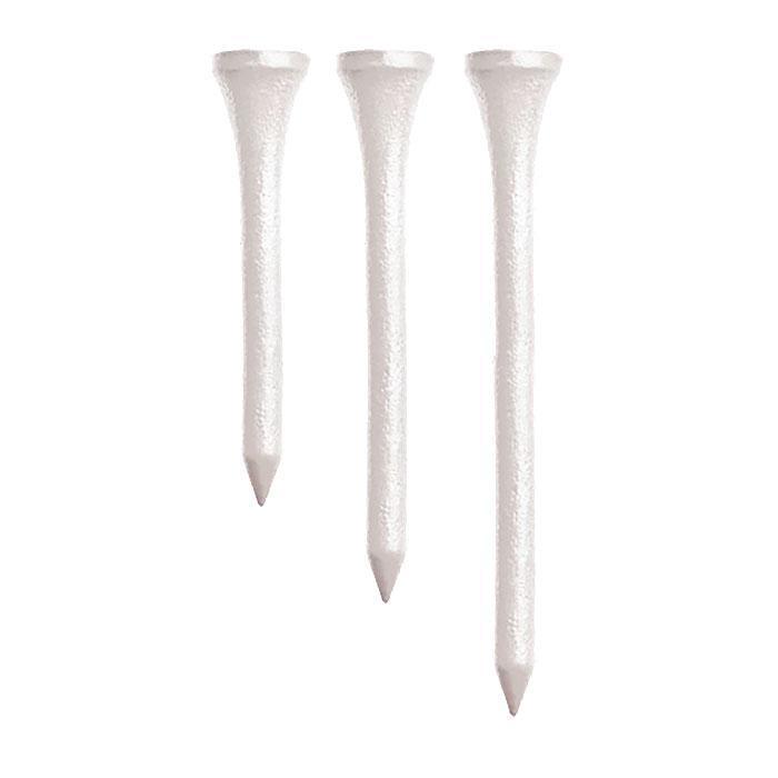 Longridge Wooden Golf Tees 53/69/83mm White (20) - main image