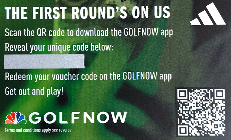 adidas Golf Now Tour 360 Voucher - main image