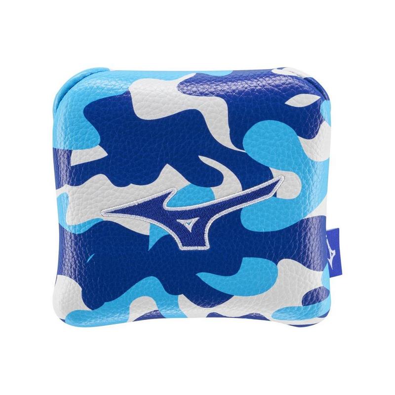 Mizuno Blue Camo Staff Golf Headcovers Blue Mallet Putter Cover