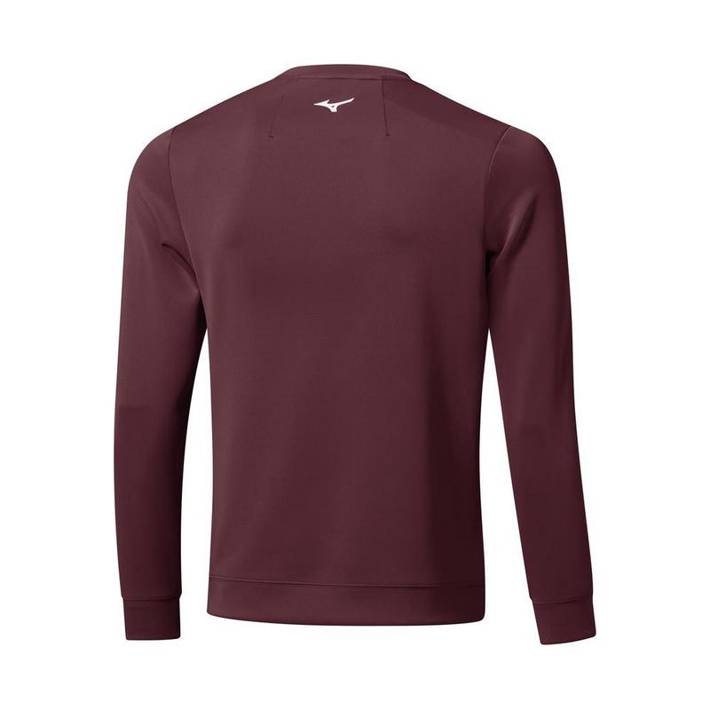 Mizuno Latitude Crew Neck Golf Jumper - Cherry - main image