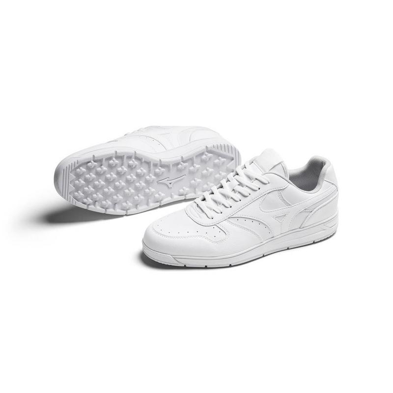 Mizuno City Wind Golf Shoes - White/White - main image