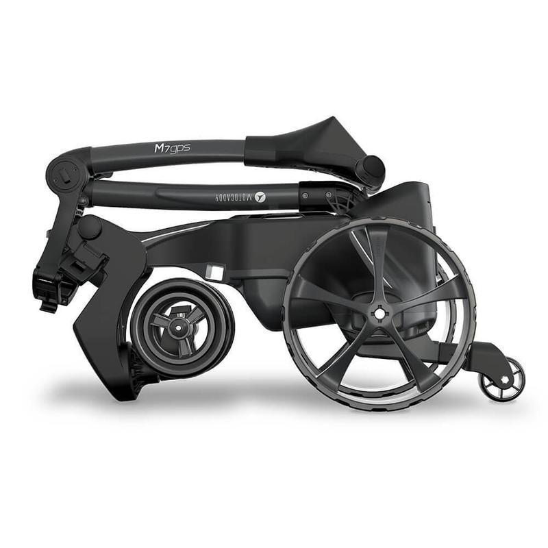 motocaddy-m7-gps-remote-trolley-folded - main image