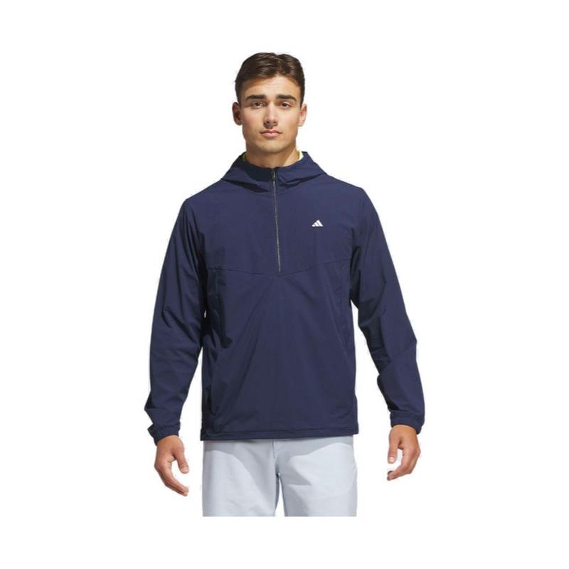 adidas Ultimate365 CLIMA365 Course Control Golf Anorak - Collegiate Navy - main image