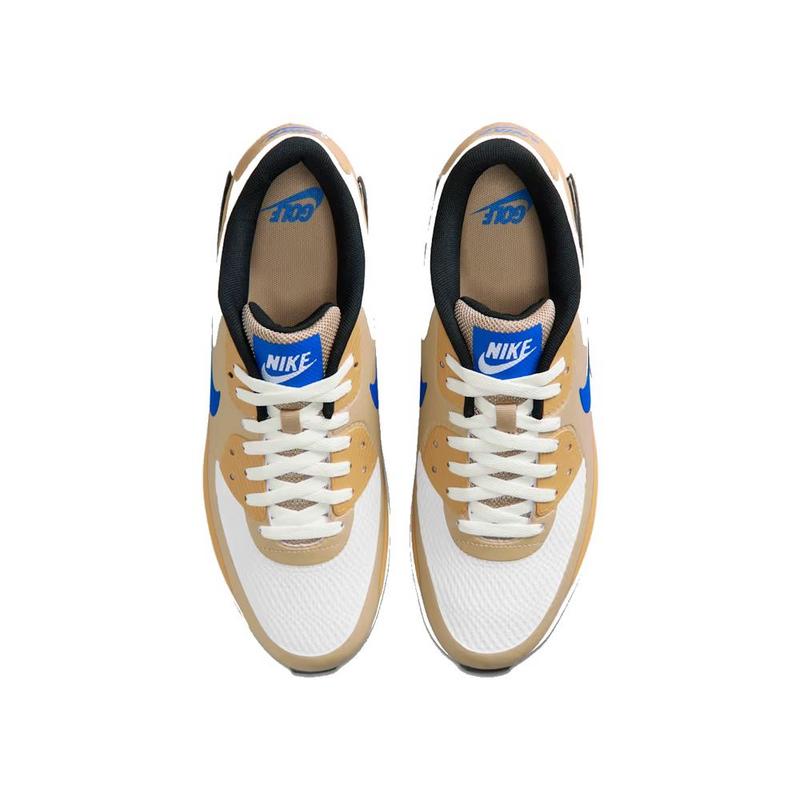 Nike Air Max 90 G Golf Shoes - White/Game Royal/Linen - main image