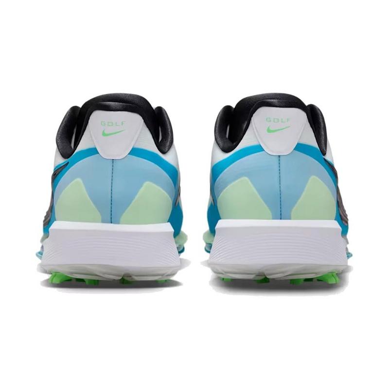Nike NEXT% Tour 3 Spiked Golf Shoes - White/Black/Light Current Blue - main image