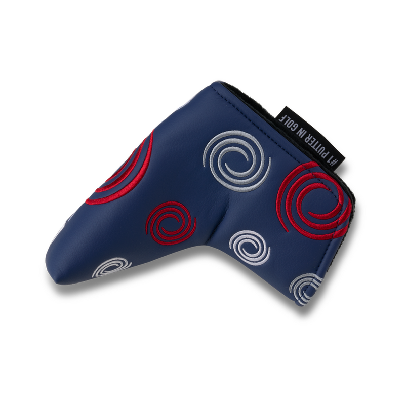 Odyssey Swirl Blade Putter Headcover - Navy - main image