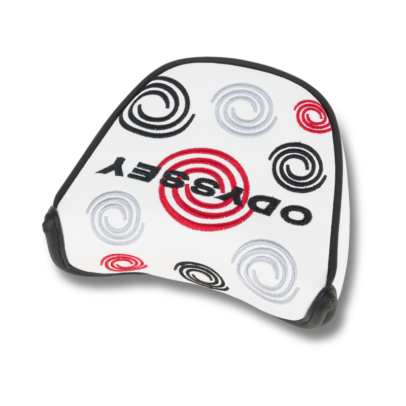 Odyssey Swirl Mallet Putter Headcover - White - main image