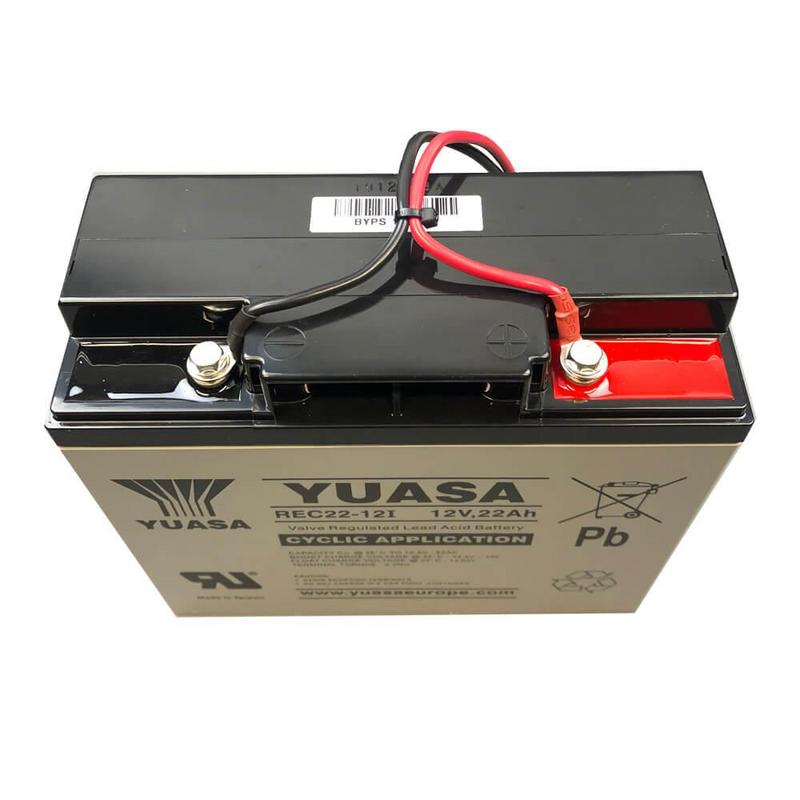 PowaKaddy 18 Hole Lead Acid Battery 12V 24AH - main image