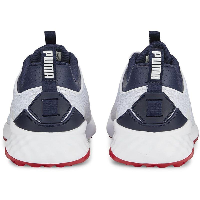 Puma Fusion Pro Mens Golf Shoes - White/Navy - main image