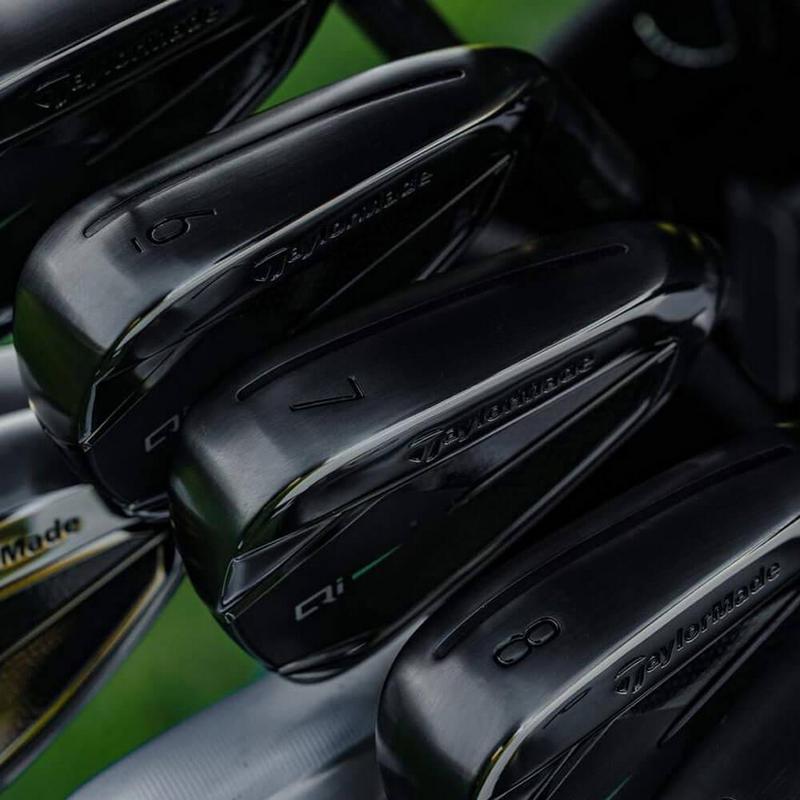 TaylorMade Qi Golf Irons Gunmetal - Steel - main image